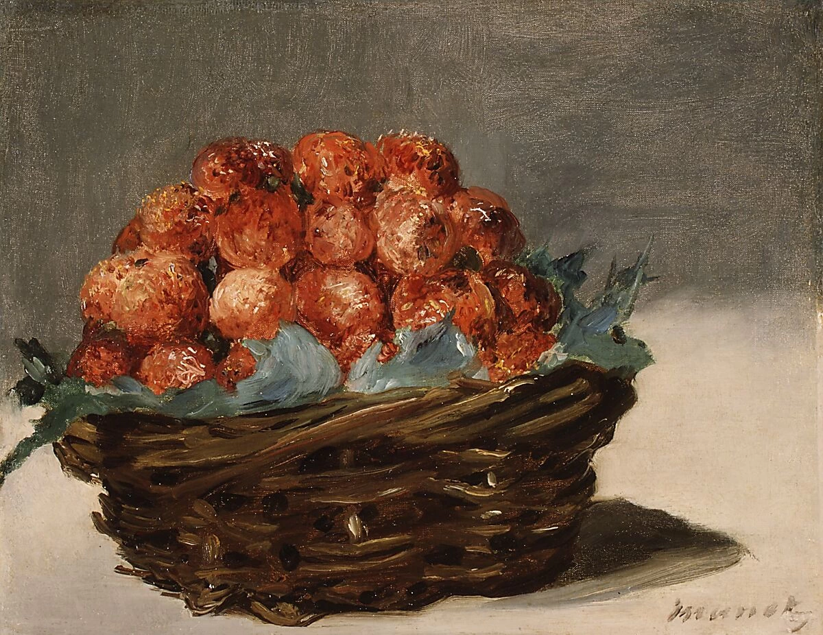 109-Édouard Manet, Fragole, 1882-Metropolitan Museum of Art, New York  